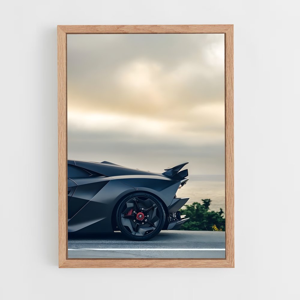 Poster Lamborghini Vision (vue 4)